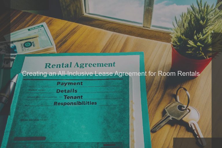 Creating an All-Inclusive Lease Agreement for Room Rentals