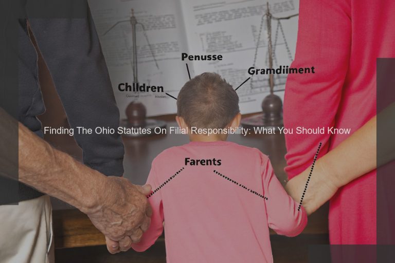 Finding The Ohio Statutes On Filial Responsibility: What You Should Know