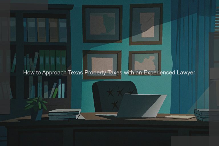 How to Approach Texas Property Taxes with an Experienced Lawyer
